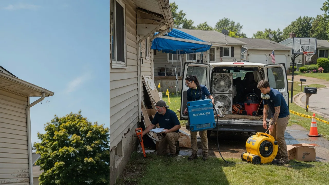 Ceiling Leak Cleanup in Maryland Heights, MO near me